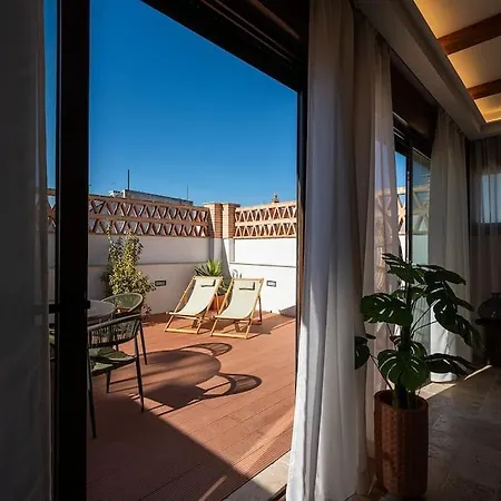 Apartment Atico Premium Con Terraza - Arcos De Medina 301 *